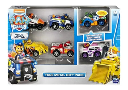 Paw Patrol Pack De Carros De Metal X 6