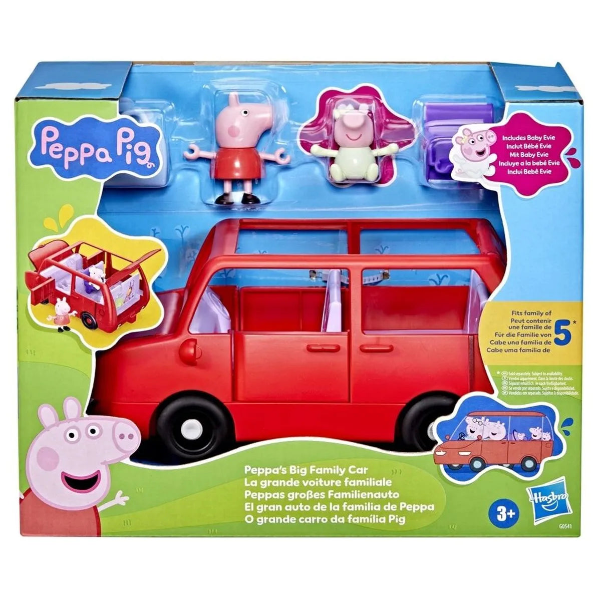 Peppa Pig El Gran Auto de la Familia De Peppa Hasbro
