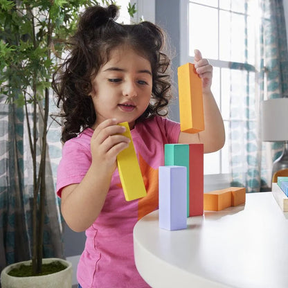 Pirámide De Bloques Madera Fisher Price X 65 Piezas