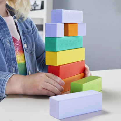 Pirámide De Bloques Madera Fisher Price X 65 Piezas