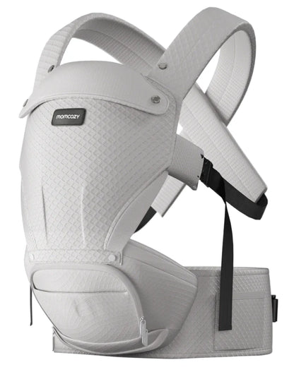 Portabebés Ergonómico 2 en 1 Move2Fit Momcozy con Asiento de Cadera
