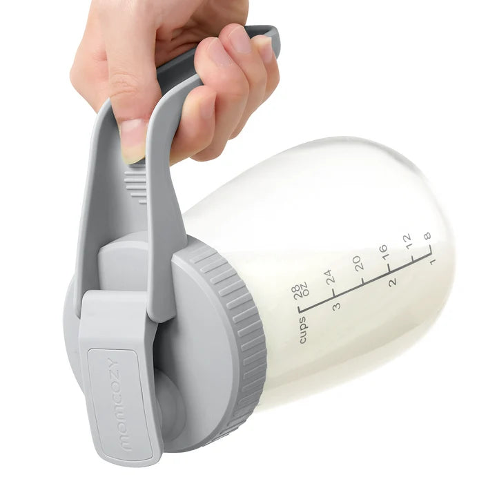 Recipiente para Almacenar Leche Materna Momcozy de Vidrio