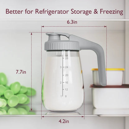 Recipiente para Almacenar Leche Materna Momcozy de Vidrio