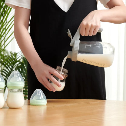 Recipiente para Almacenar Leche Materna Momcozy de Vidrio