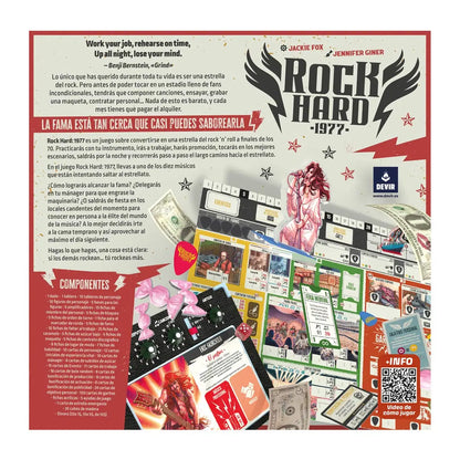 Rock Hard Juego de Mesa Devir