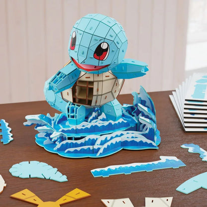 Rompecabezas 4D Build Squirtle Pokemon