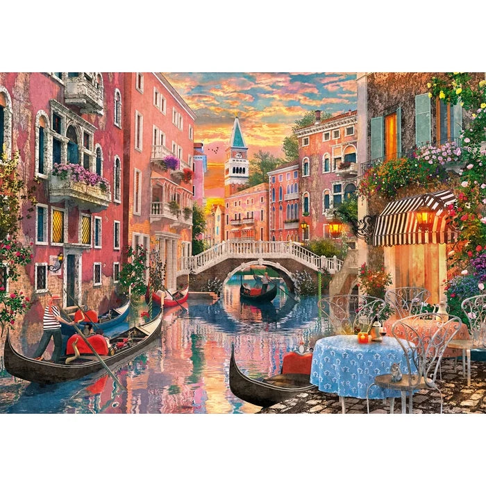 Rompecabezas Atardecer en Venecia Clementoni 6000 Piezas