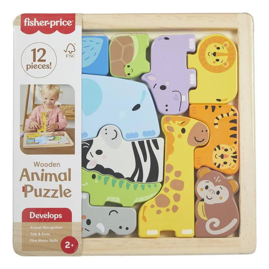Rompecabezas Zoológico de Madera Fisher Price