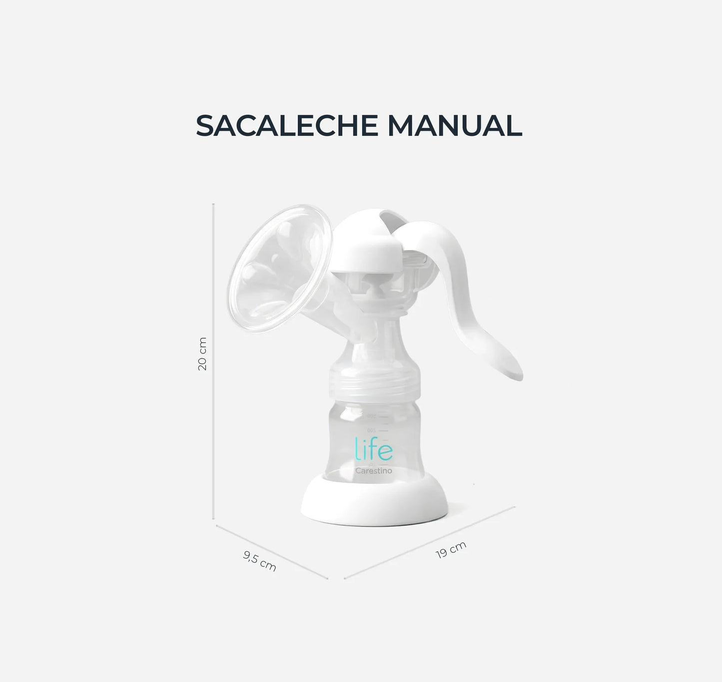 Sacaleche Manual Carestino