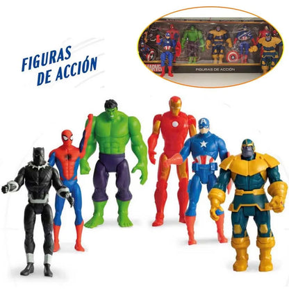 Set De Figuras Avengers