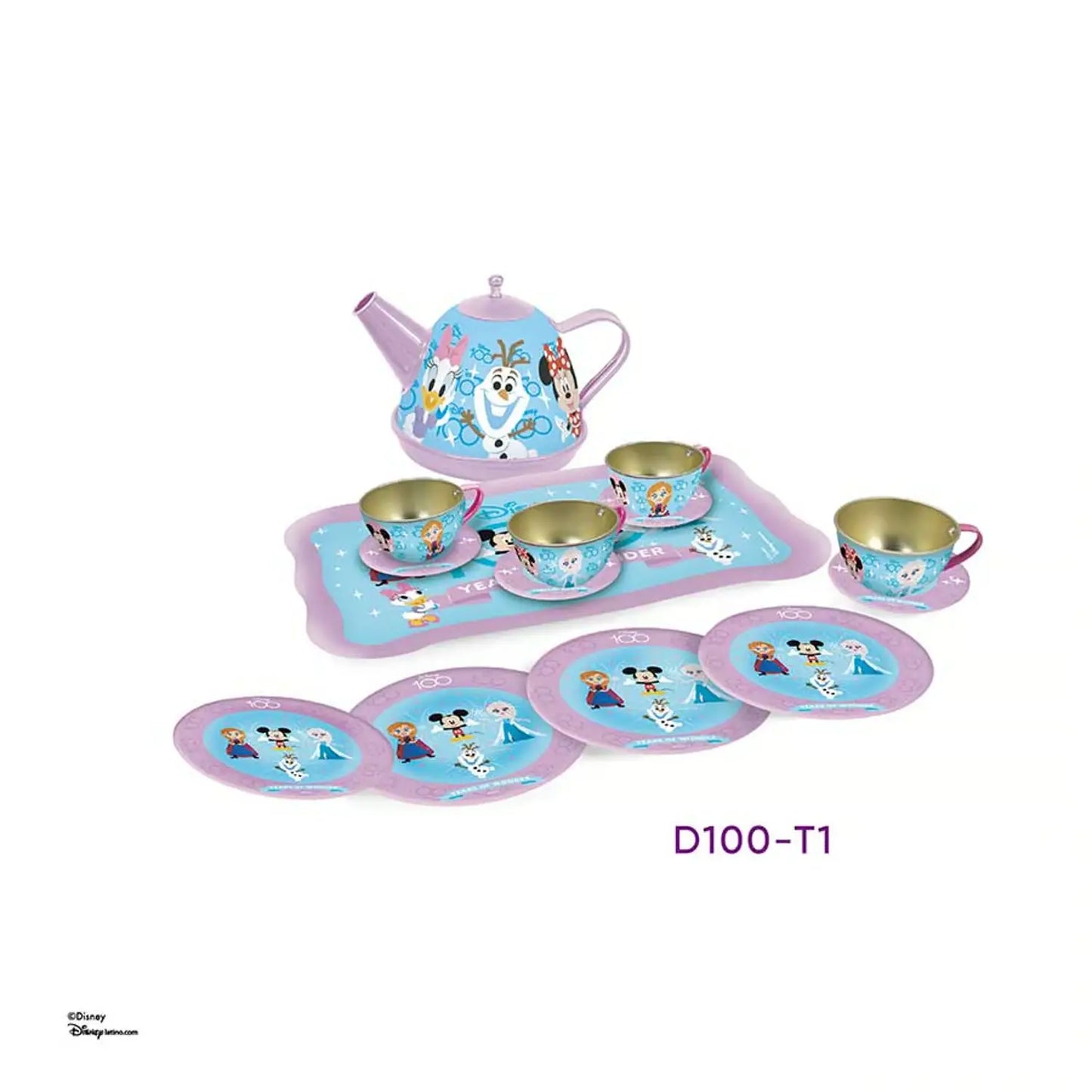 Set de Té de Disney 100