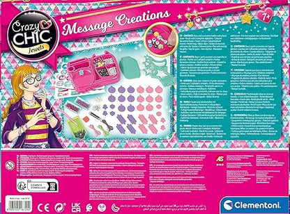 Set para Hacer Pulseras Crazy Chic Clementoni