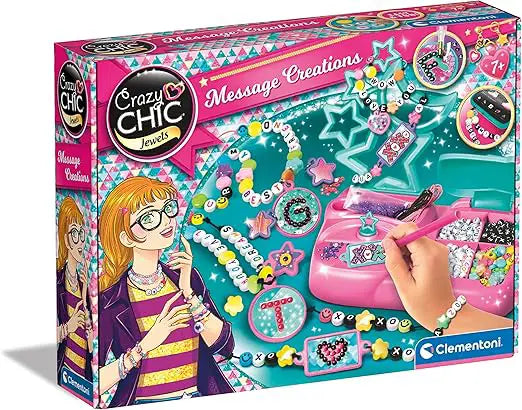 Set para Hacer Pulseras Crazy Chic Clementoni 