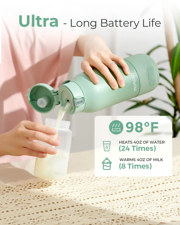 Termo Calentador Portátil de leche materna y Agua Momcozy