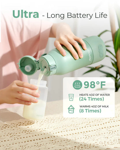 Termo Calentador Portátil de leche materna y Agua Momcozy