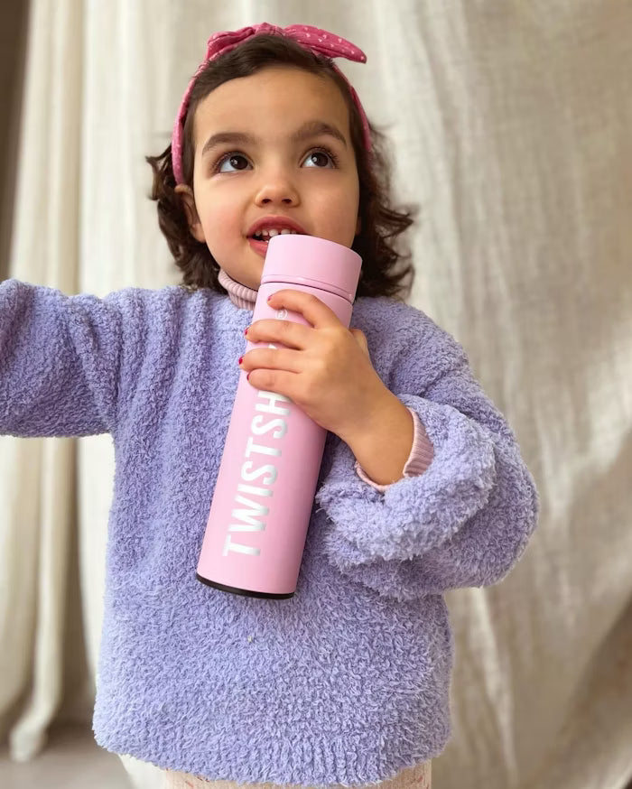 Termo para liquidos rosado Twistshake