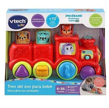Tren del zoo para bebé Descubre los animales Vtech