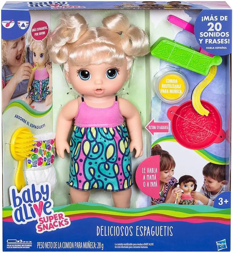 Baby Alive Rico Espagueti Mundo Chiquitines