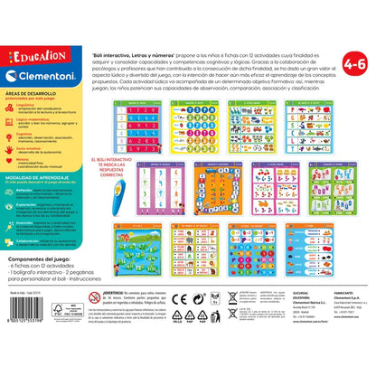 Boli Interactivo letras y números