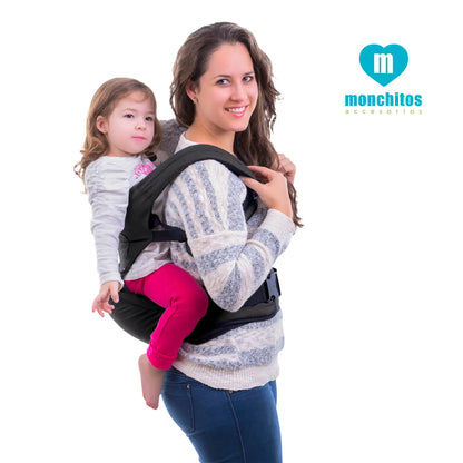 Canguro Baby Hip Carrier Negro