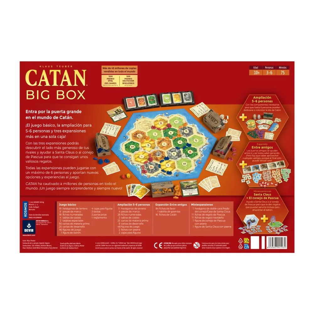 Catan Big Box Juego de Mesa