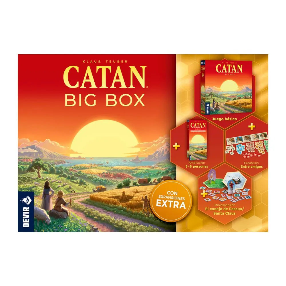 Catan Big Box Juego de Mesa