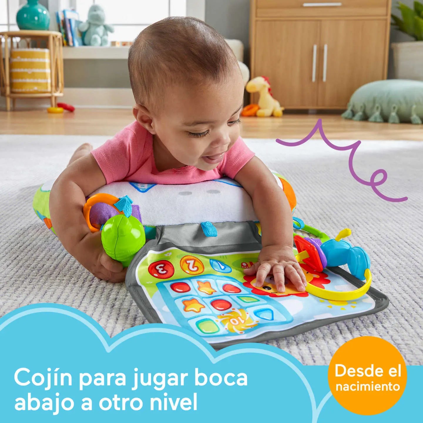 Cojín Para Bebé Pequeño Gamer