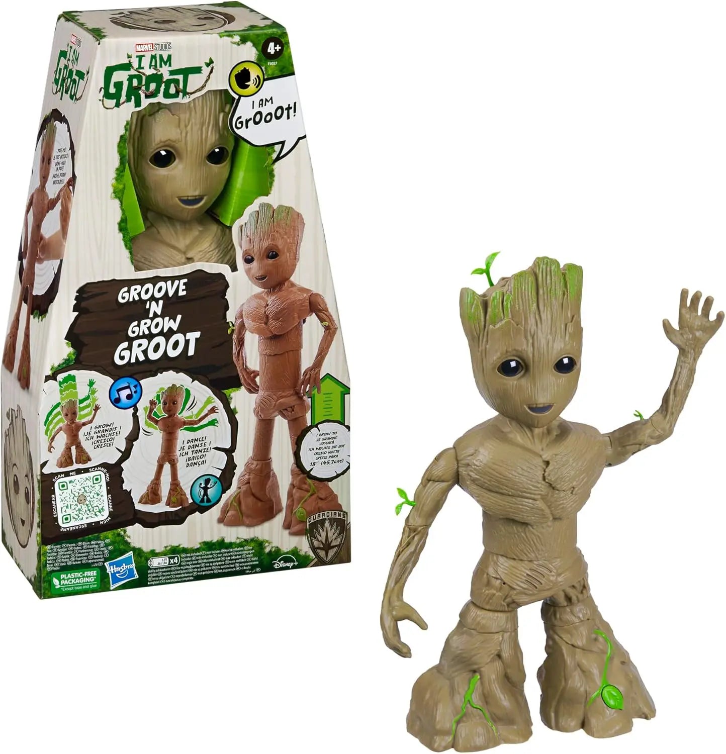 Figura de acción I Am Groot Hasbro