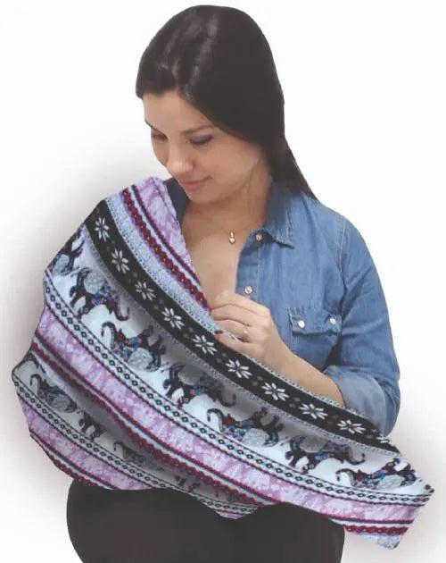 Pashmina Cobertor De Lactancia 2 En 1