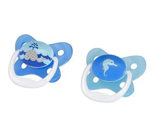 Set de 2 chupones PreVent de 0 a 6 meses Azul