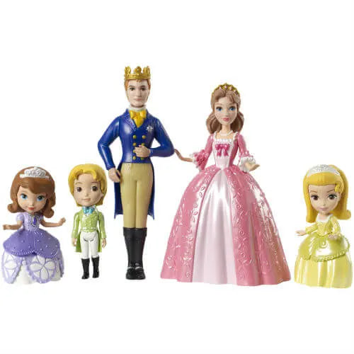 Set De Figuras De Sofia Y Su Familia